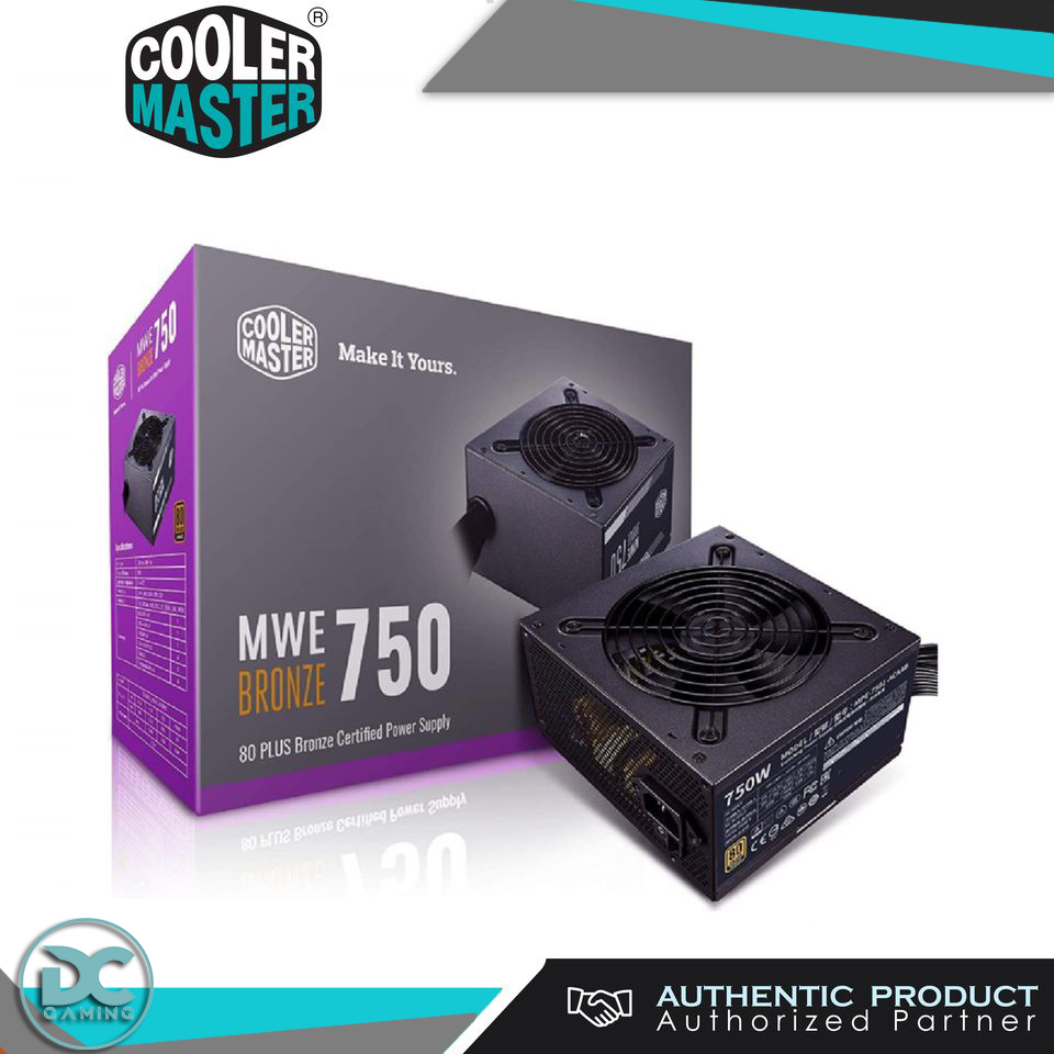 CoolerMaster MWE 750 - 80 PLUS Bronze PSU 